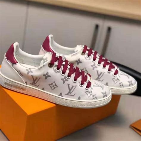 louis vuitton sneaker trunk white|louis vuitton pink sneakers women.